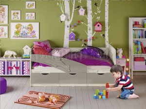 Детская кровать Дельфин-Шарли Мокко (Миф)